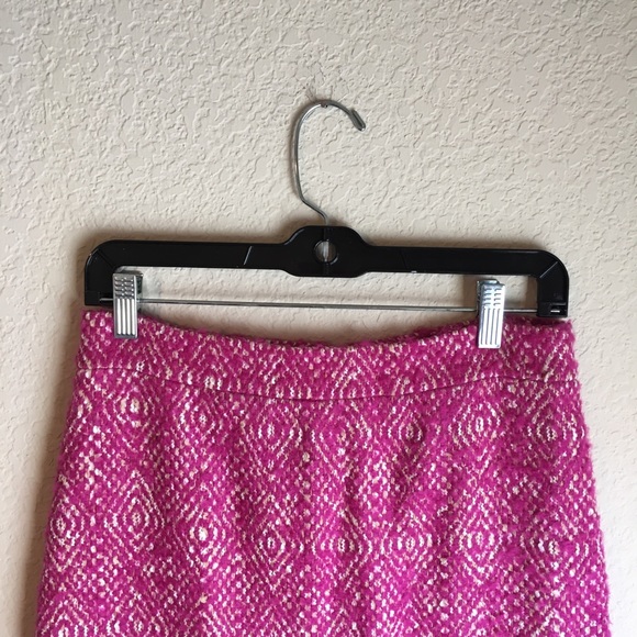 J crew no. 2 pencil skirt pink boucle - Picture 3 of 3